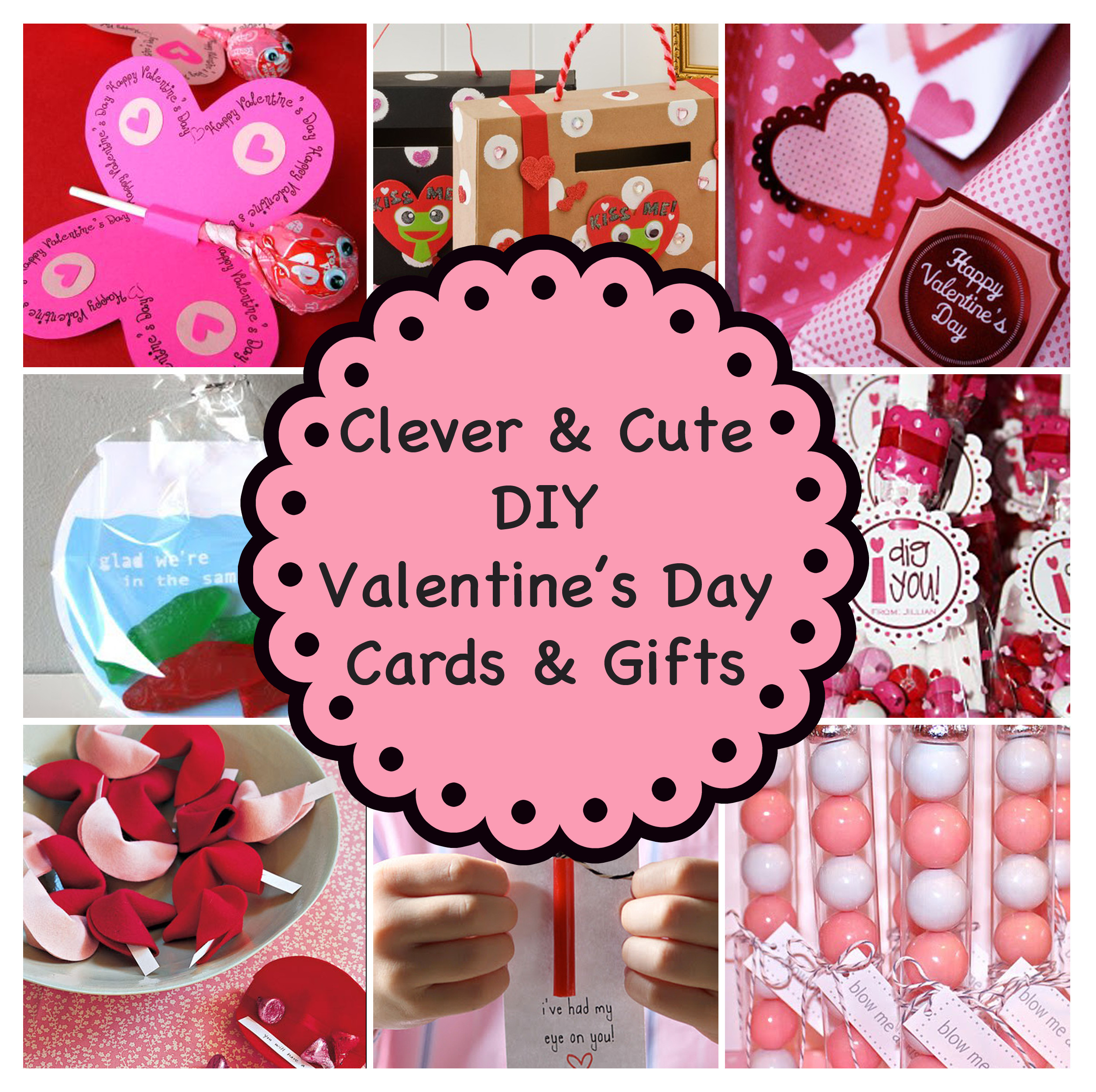 Valentines Day Card Ideas
 Clever and Cute DIY Valentine’s Day Cards & Gifts