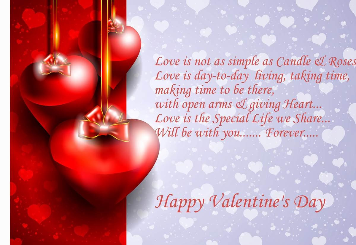 Valentines Day Card Quote
 Valentine s Day Greetings 2014 Romantic Quotes