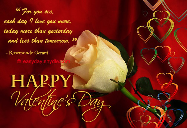 Valentines Day Card Quote
 valentines day card quotes – Easyday