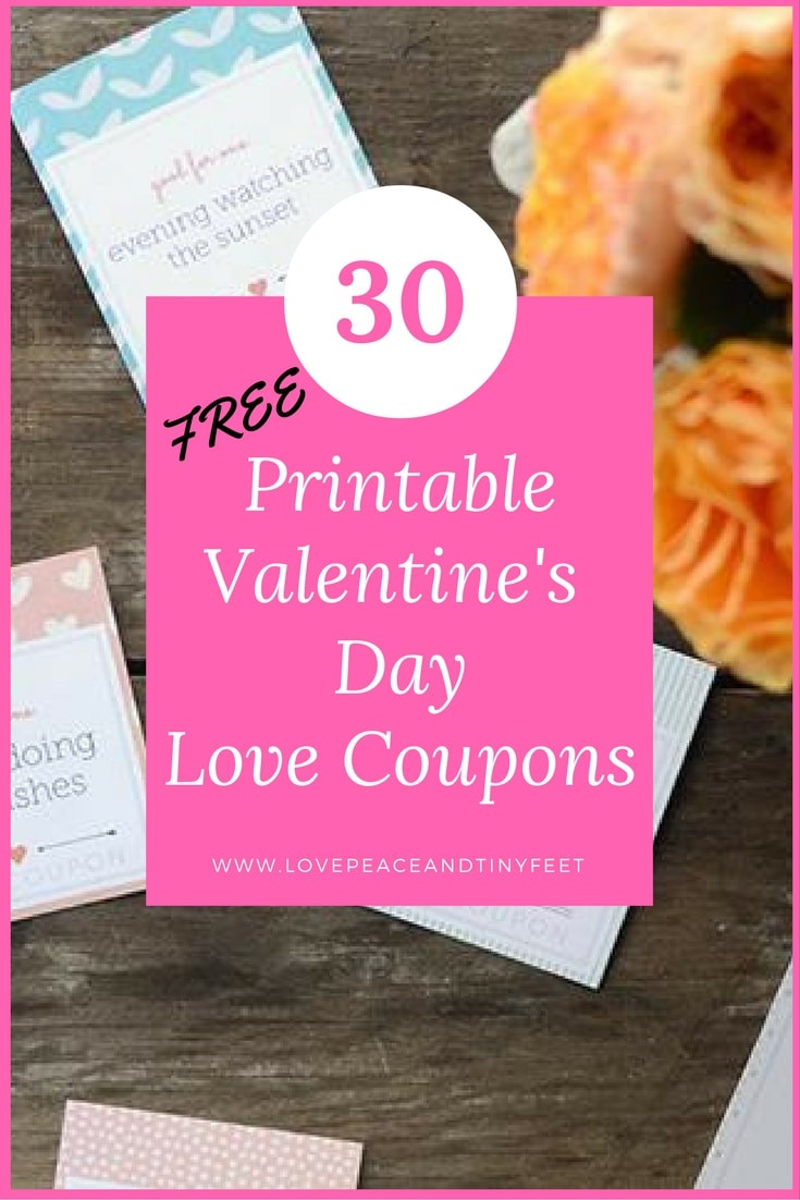 Valentines Day Coupon Ideas
 Free Printable Valentine s Day Love Coupons