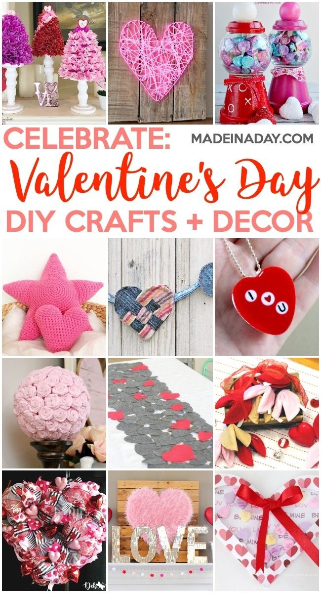 Valentines Day Craft Ideas
 12 Super Cute Valentine s Day Crafts & Decor Ideas