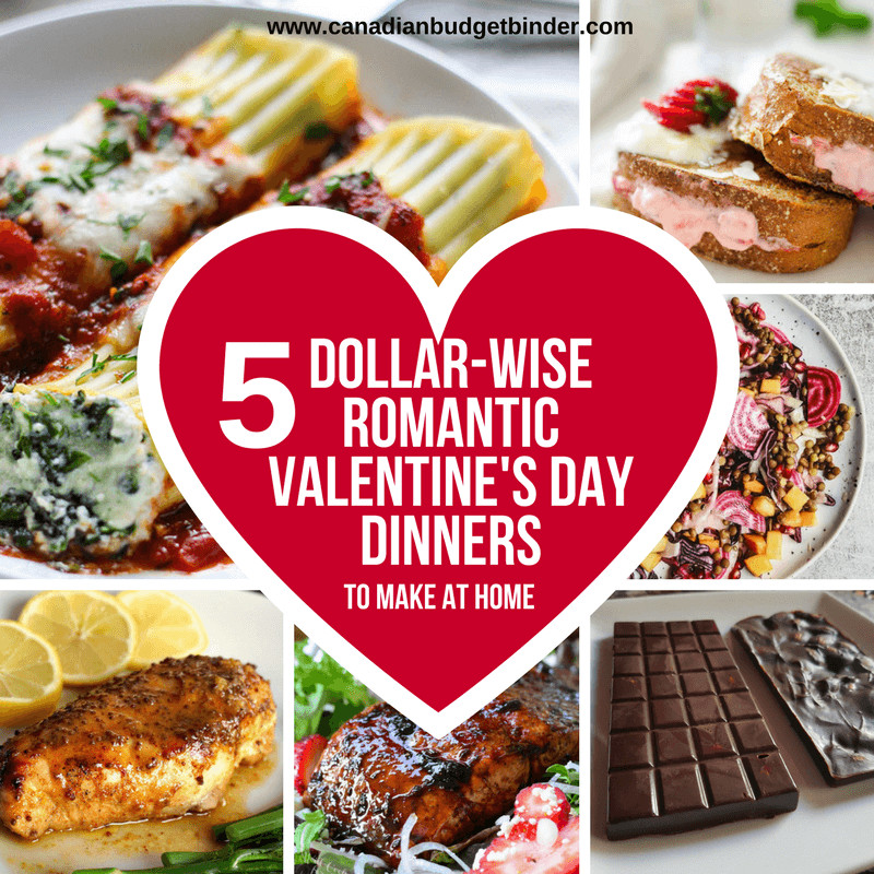 Valentines Day Dinner
 5 Dollar Wise Romantic Valentine s Day Dinner Ideas The