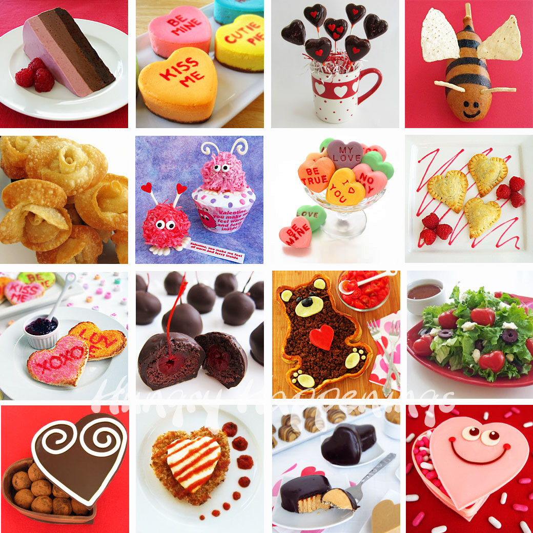 Valentines Day Food
 Recipes for Valentine s Day including Conversation Heart