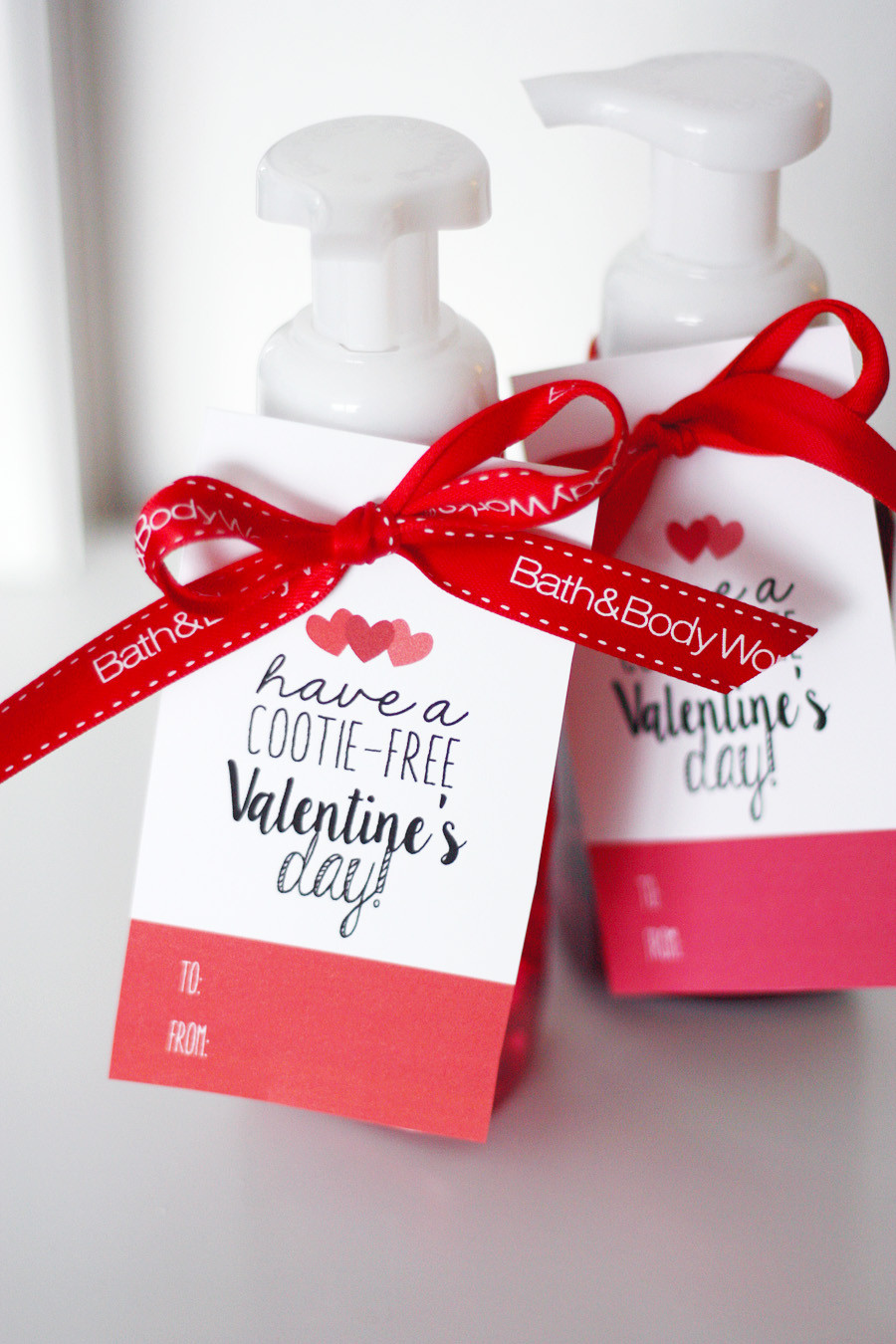 Valentines Day Gift Ideas For Coworkers
 Valentine s Day Cootie Free Tags Eighteen25