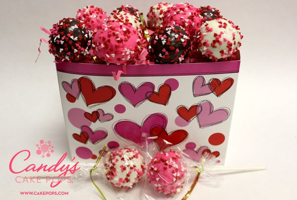 Valentines Day Gift Package
 Valentine s Day Heart Cake Pop Gift Box
