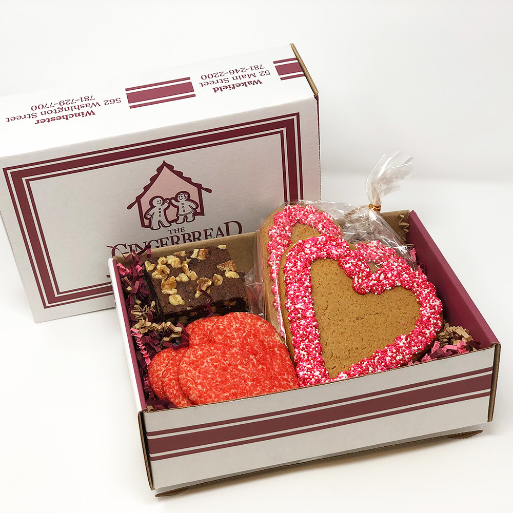 Valentines Day Gift Package
 Valentine s Day Gift Box Small – The Gingerbread