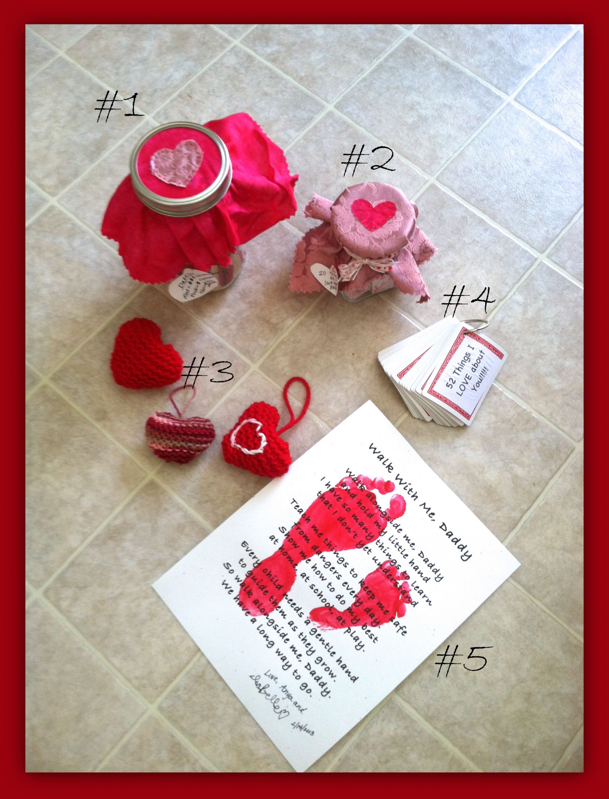 Valentines Day Home Made Gifts
 Easy DIY Handmade Valentine’s Day Gifts that YOU can make