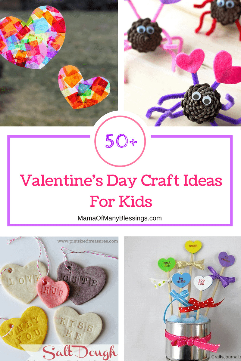 Valentines Day Ideas For Kids
 50 Awesome Quick and Easy Kids Craft Ideas for