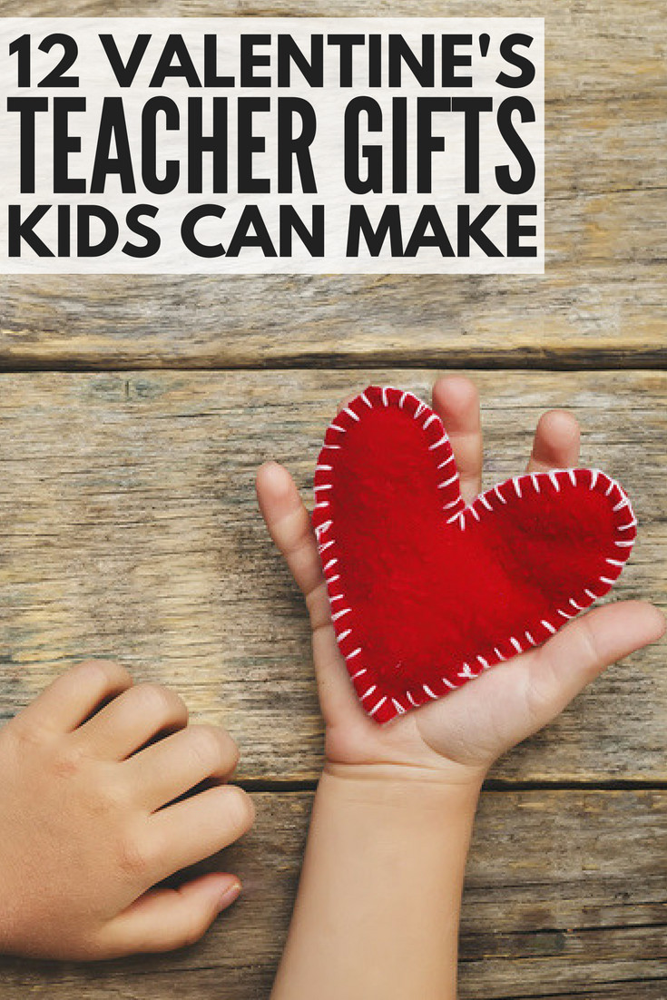 Valentines Day Ideas For Kids
 9 adorable DIY Valentine s Day teacher ts kids can make