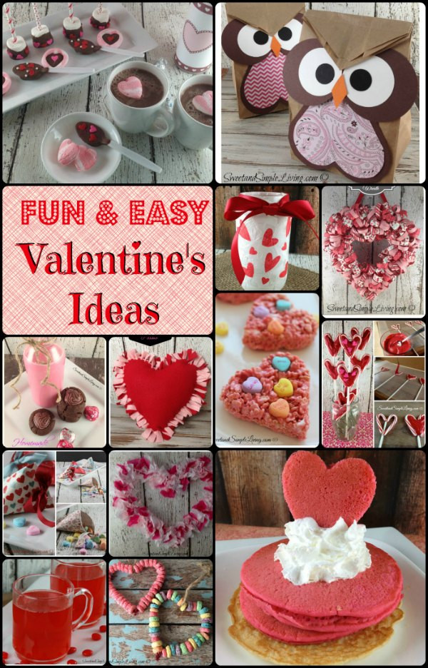 Valentines Day Ideas
 The Best Valentine s Day Ideas 2015 Sweet and Simple Living