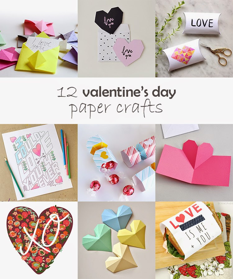 Valentines Day Paper Craft
 DIY Monday Valentine s day paper crafts Ohoh Blog