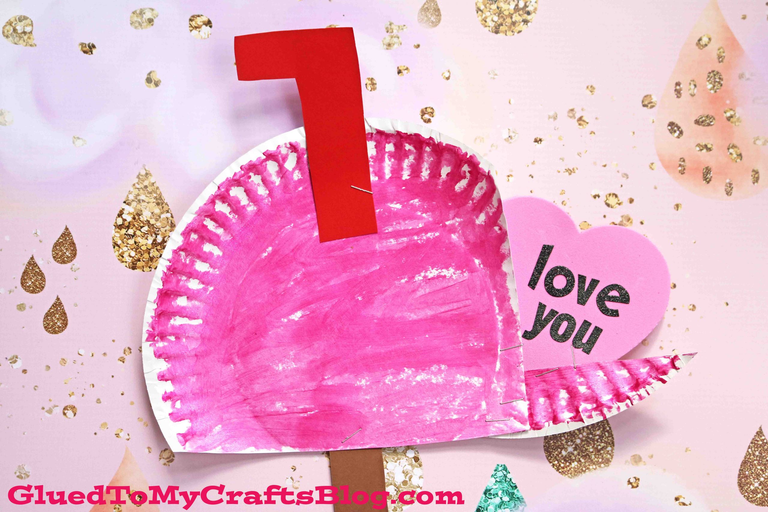 Valentines Day Paper Craft
 Paper Plate Valentine s Day Mailbox Kid Craft Idea