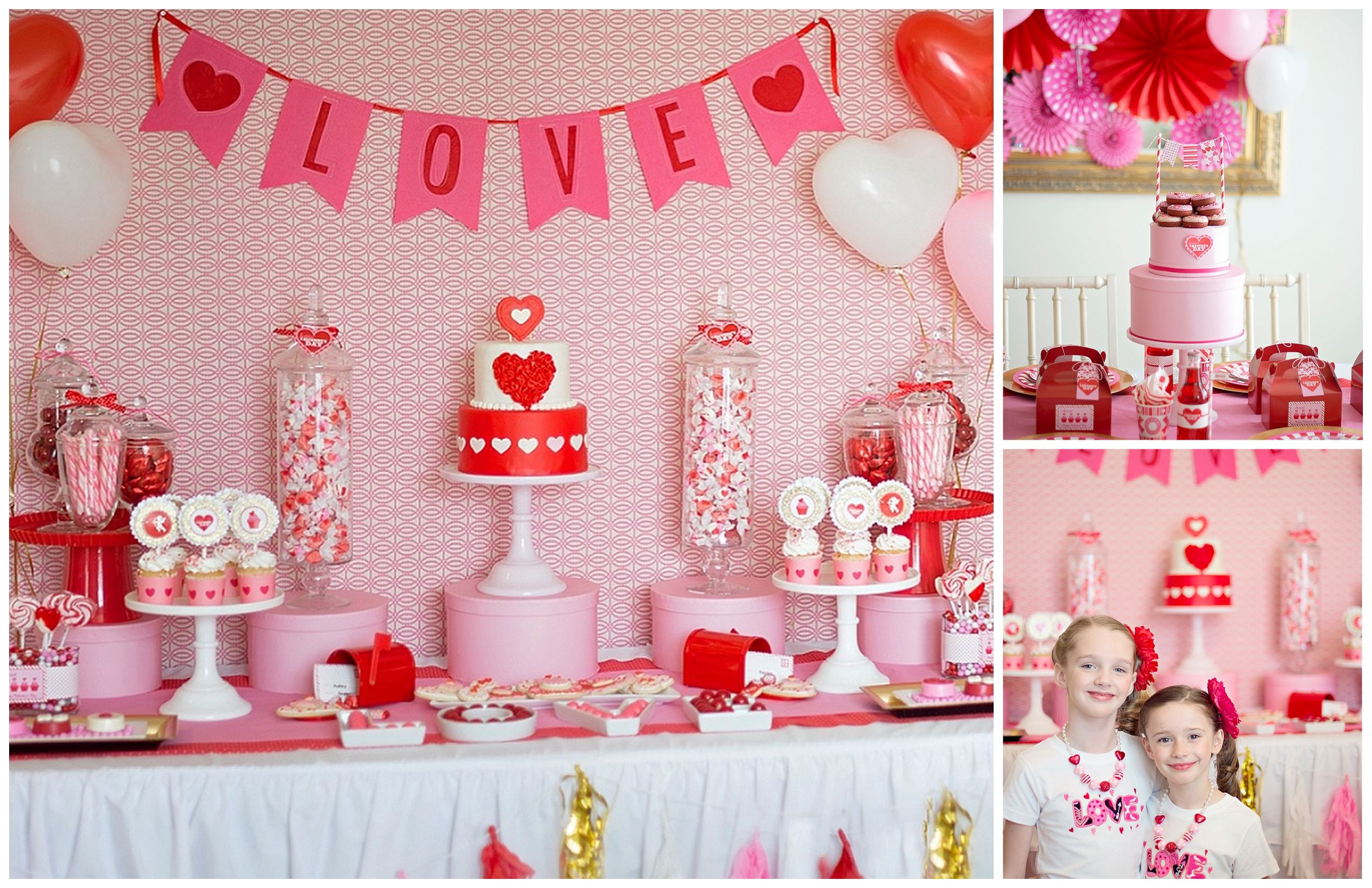 Valentines Day Party Decoration
 A Sweet Valentine s Day Party Anders Ruff Custom Designs