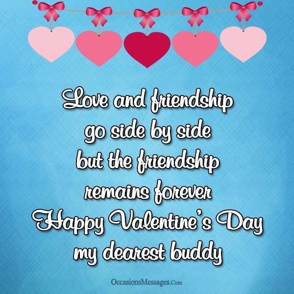Valentines Day Quote For Best Friend
 Best Valentine s Day Messages for Friends Occasions Messages
