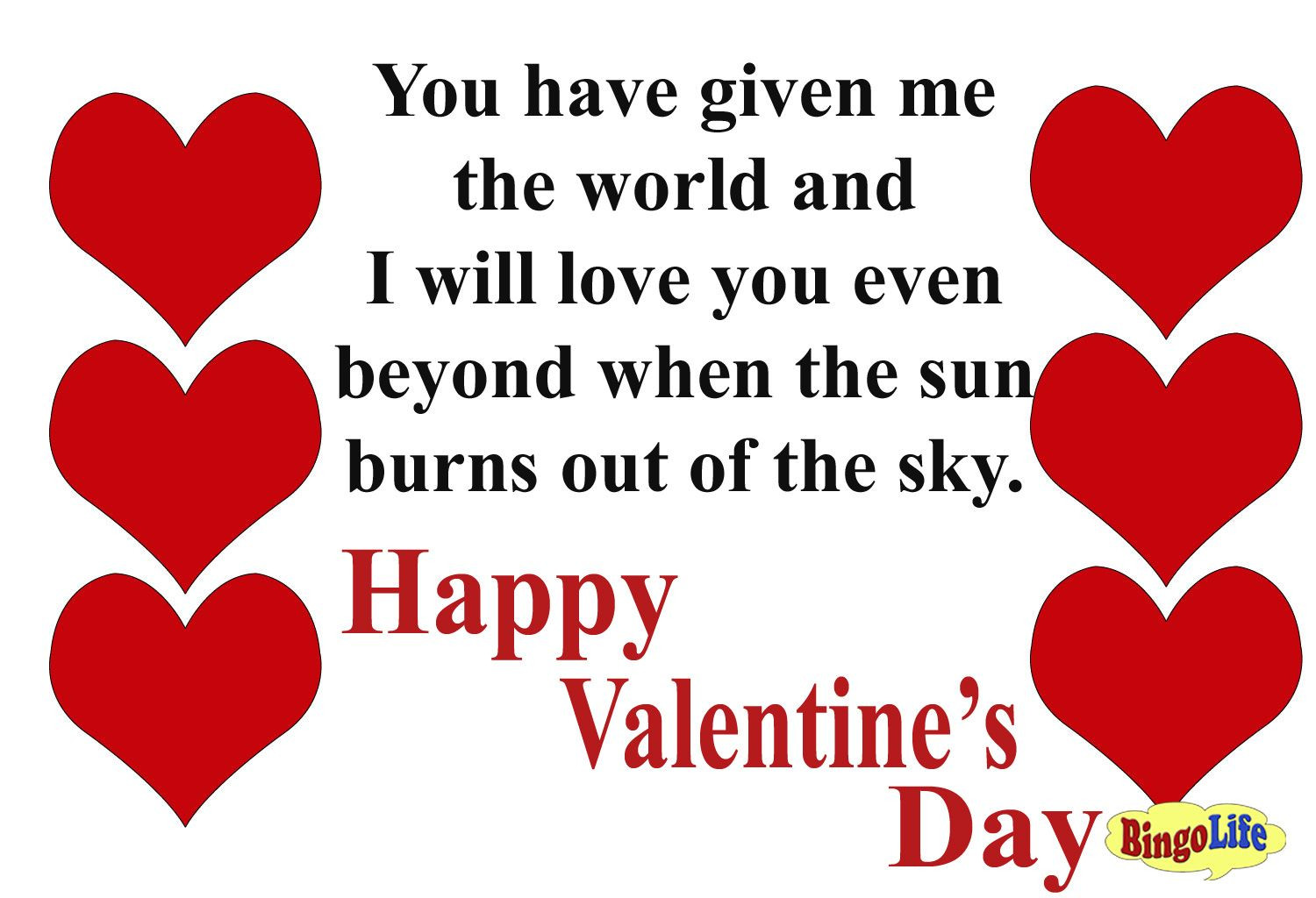 Valentines Day Quotes For Boyfriends
 Valentines Day Quotes for Him Boyfriend and Husband