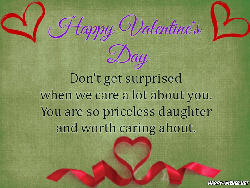Valentines Day Quotes For Daughters
 Happy Valentine s Day Wishes For Daughter