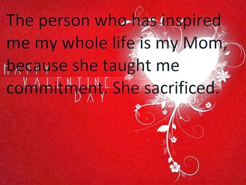 Valentines Day Quotes For Mommy
 Valentines Quotes For Mom And Dad QuotesGram