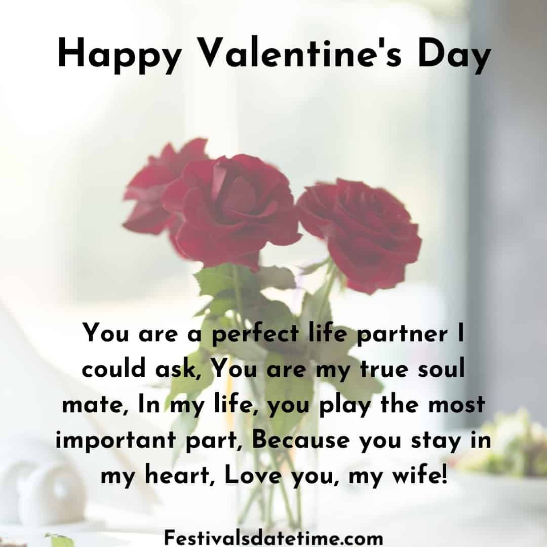 Valentines Day Quotes For Wife
 Love Quotes For Wife Valentine s Day Happy valentine