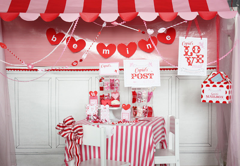 Valentines Day School Party Ideas
 Kara s Party Ideas Cupid s Post fice Valentine s Day