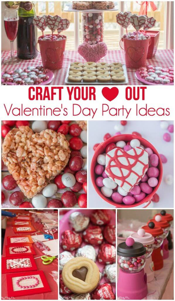 Valentines Day School Party Ideas
 Craft Your Heart Out Valentine s Day Party Ideas