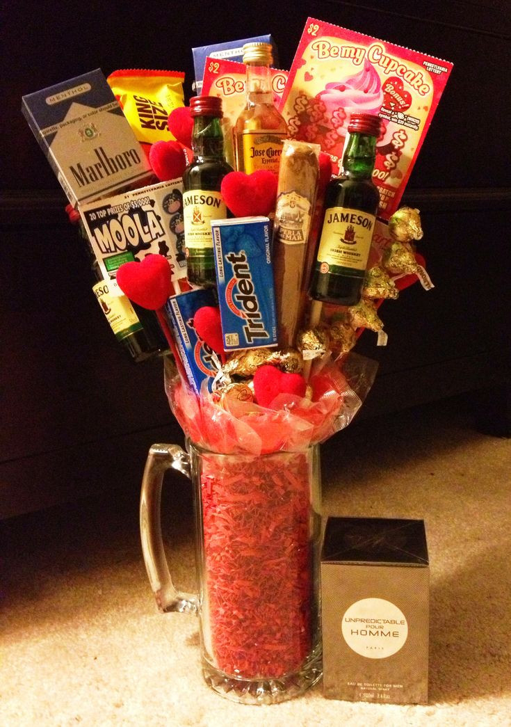 Valentines Gift Baskets For Him Ideas
 broquet Valentines day ts for him