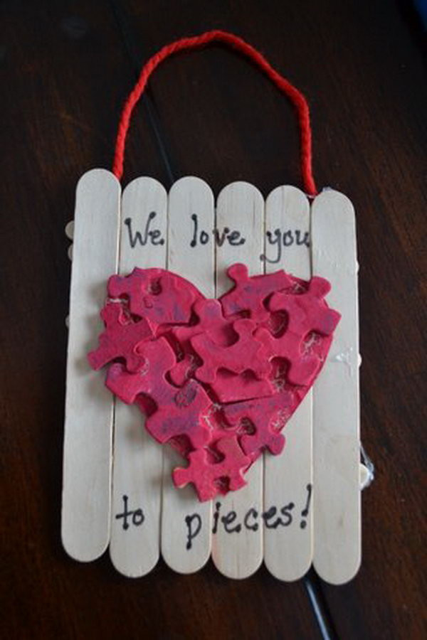 Valentines Gift Craft Ideas
 20 Cute Valentine s Day Ideas Hative