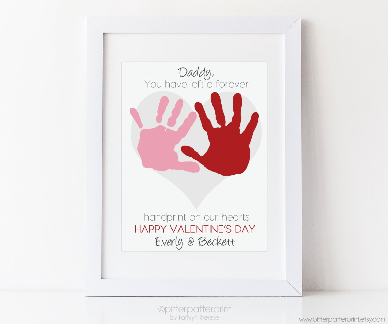 Valentines Gift Ideas For Dad
 Dad Valentine s Day Gift for Daddy from Kids by