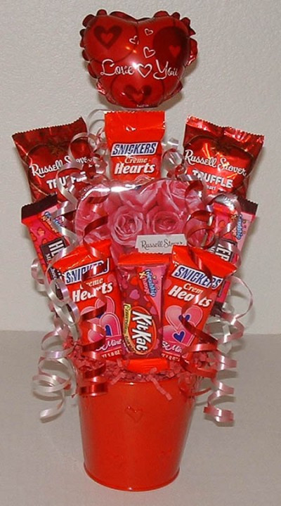 Valentines Gift Ideas Pinterest
 Valentine Candy Bouquet
