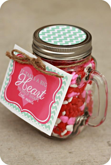 Valentines Gift Ideas Pinterest
 Easy Valentine Gift Ideas for the Teacher Happy Home Fairy