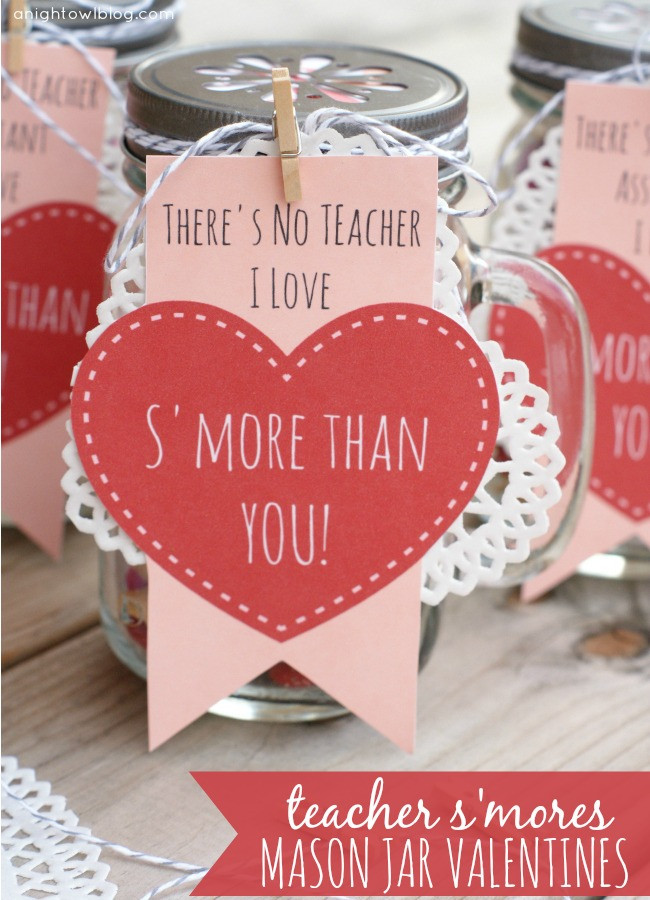 Valentines Gift Ideas Pinterest
 Make Your Own Valentines Day Gifts for Teachers Under $5