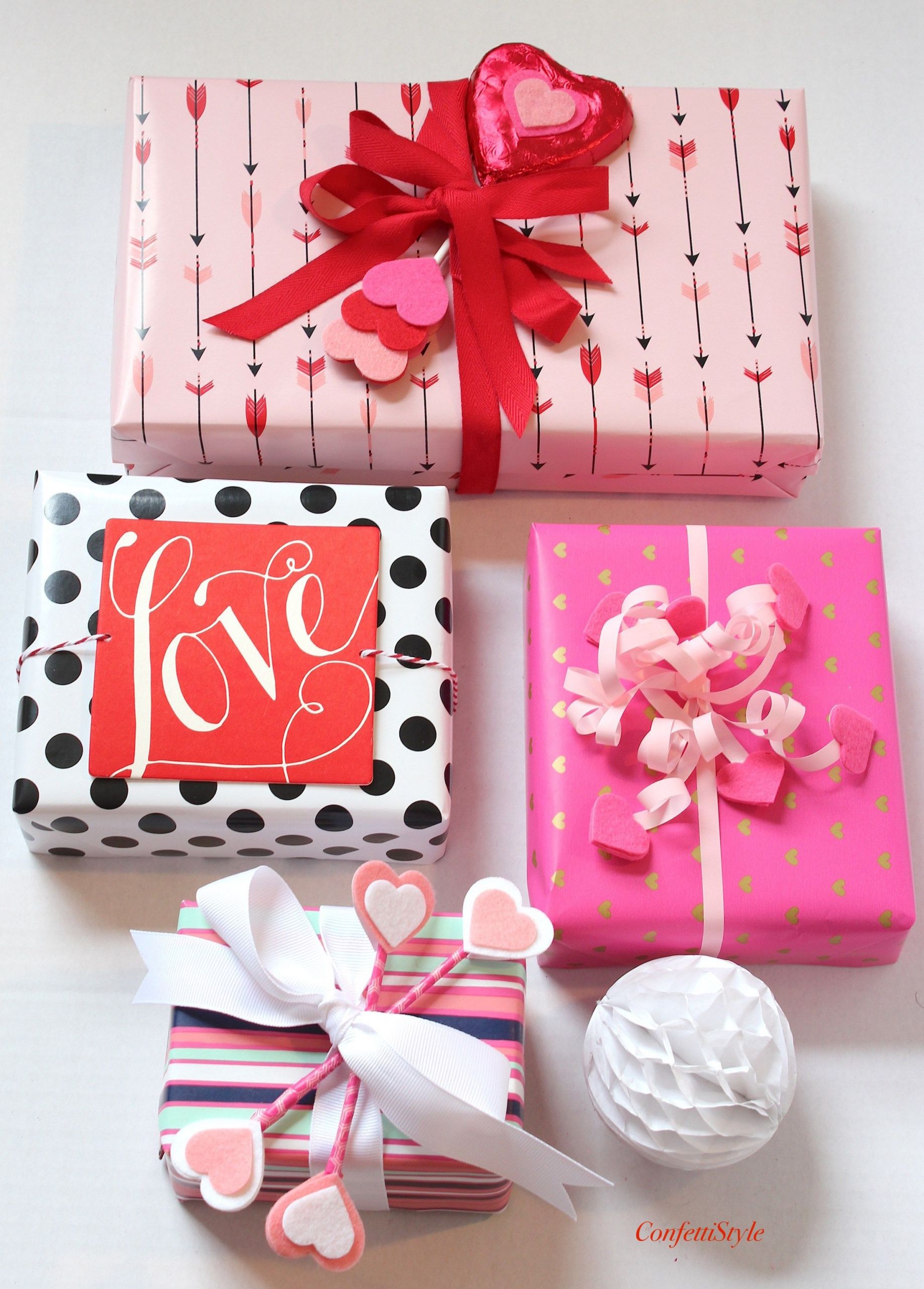 Valentines Gift Wrapping Ideas
 Gift Wrap Inspiration Valentine s Day Hearts & Arrows